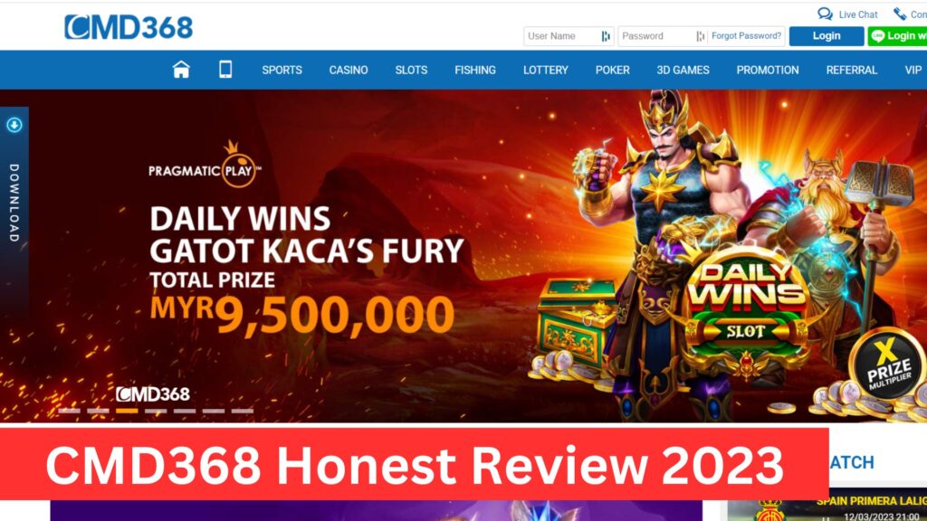 CMD 368 Live Casino Malaysia Honest Review 2023